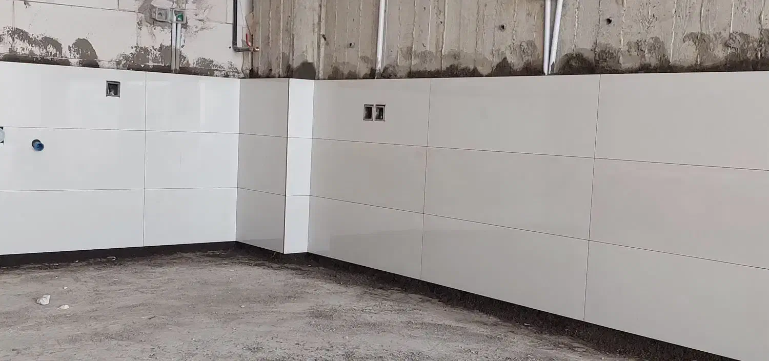 سرامیک 80×80 سفید و 120×60 طوسی و سفیدپشت کابینتی|مصالح و تجهیزات ساختمان|رشت, گلباغ نماز|دیوار