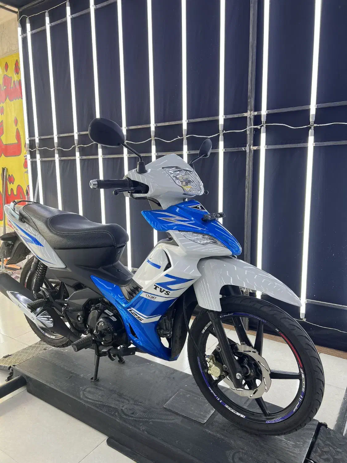 موتور تی وی اس tvs راکز 125|موتورسیکلت|تهران, نعمت‌آباد|دیوار