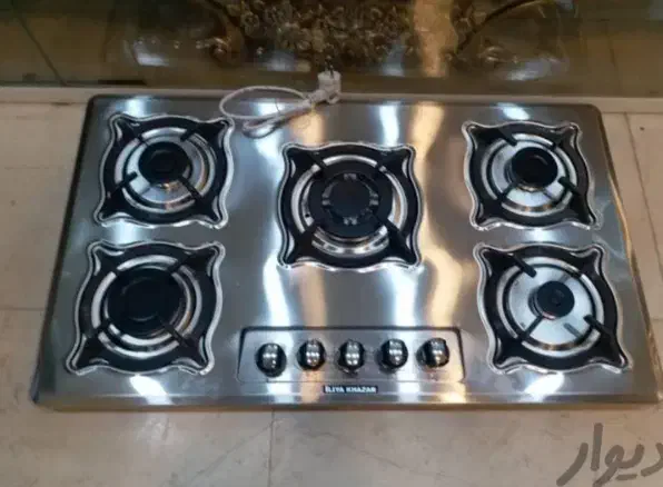 گاز صفحه ای استیل|اجاق گاز و لوازم برقی پختوپز|تایباد, |دیوار