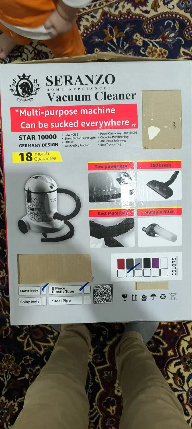 ماکروویو و جاروبرقی تحت لیسانس آلمان|سایر لوازم برقی|الیگودرز, |دیوار