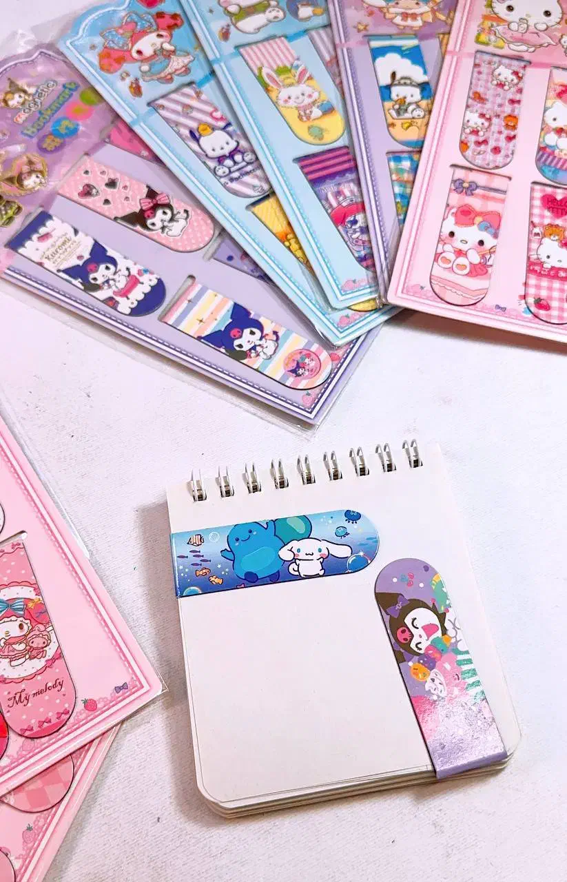 بوک مارک مگنتی دانش آموزی، طرح کرومی و سانریو|لوازم التحریر|قم, سالاریه|دیوار