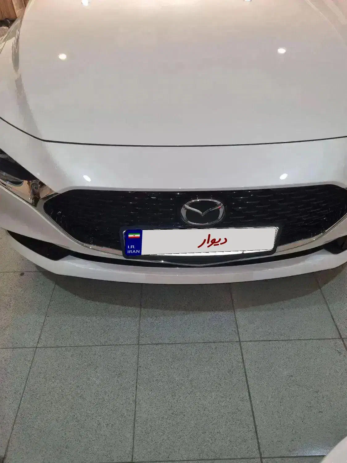 مزدا۳صفر 2025سفید داخل مارون خشک گروه بهمن|خودرو سواری و وانت|تبریز, |دیوار