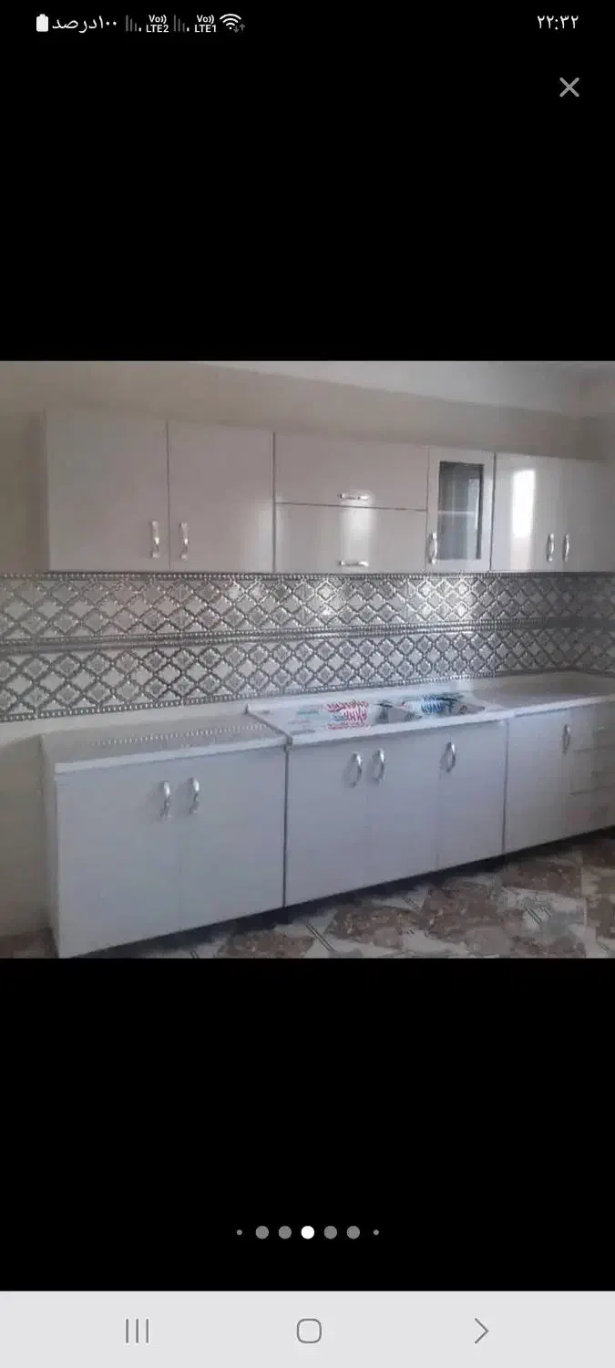 کابینت سه متر بالا۳متر پایین طرح صدف کد۴۵|مصالح و تجهیزات ساختمان|خمام, |دیوار