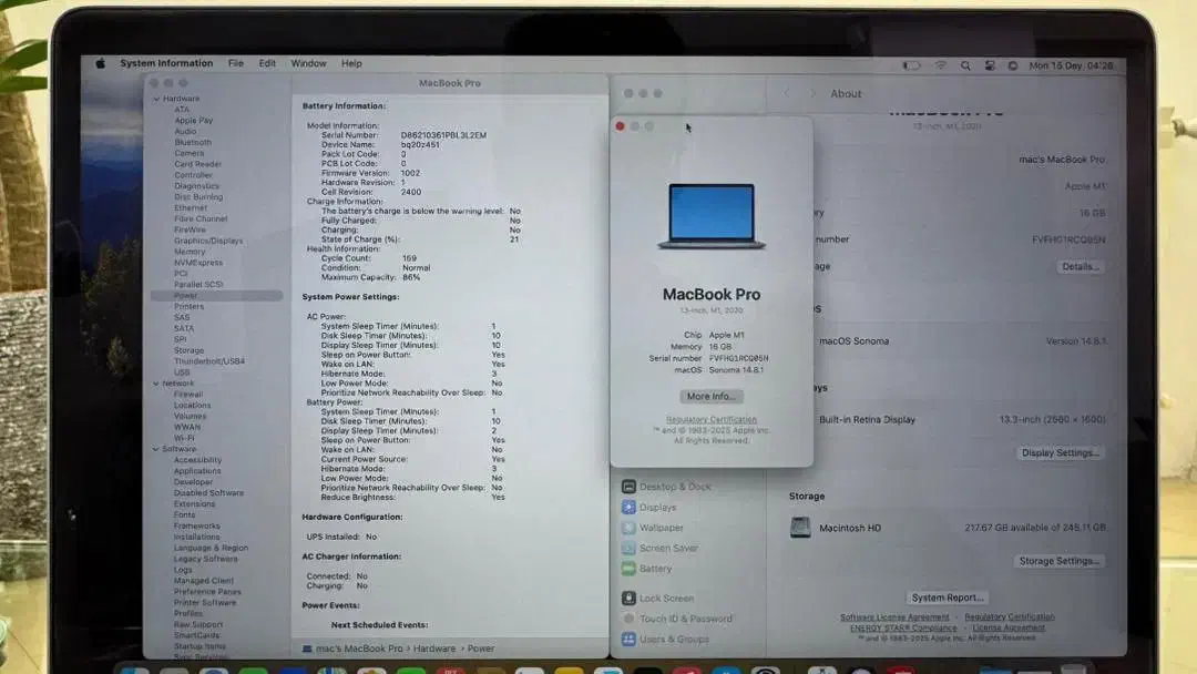 لپ تاپ اپل MacBook pro|رایانه همراه|اصفهان, دشتستان|دیوار