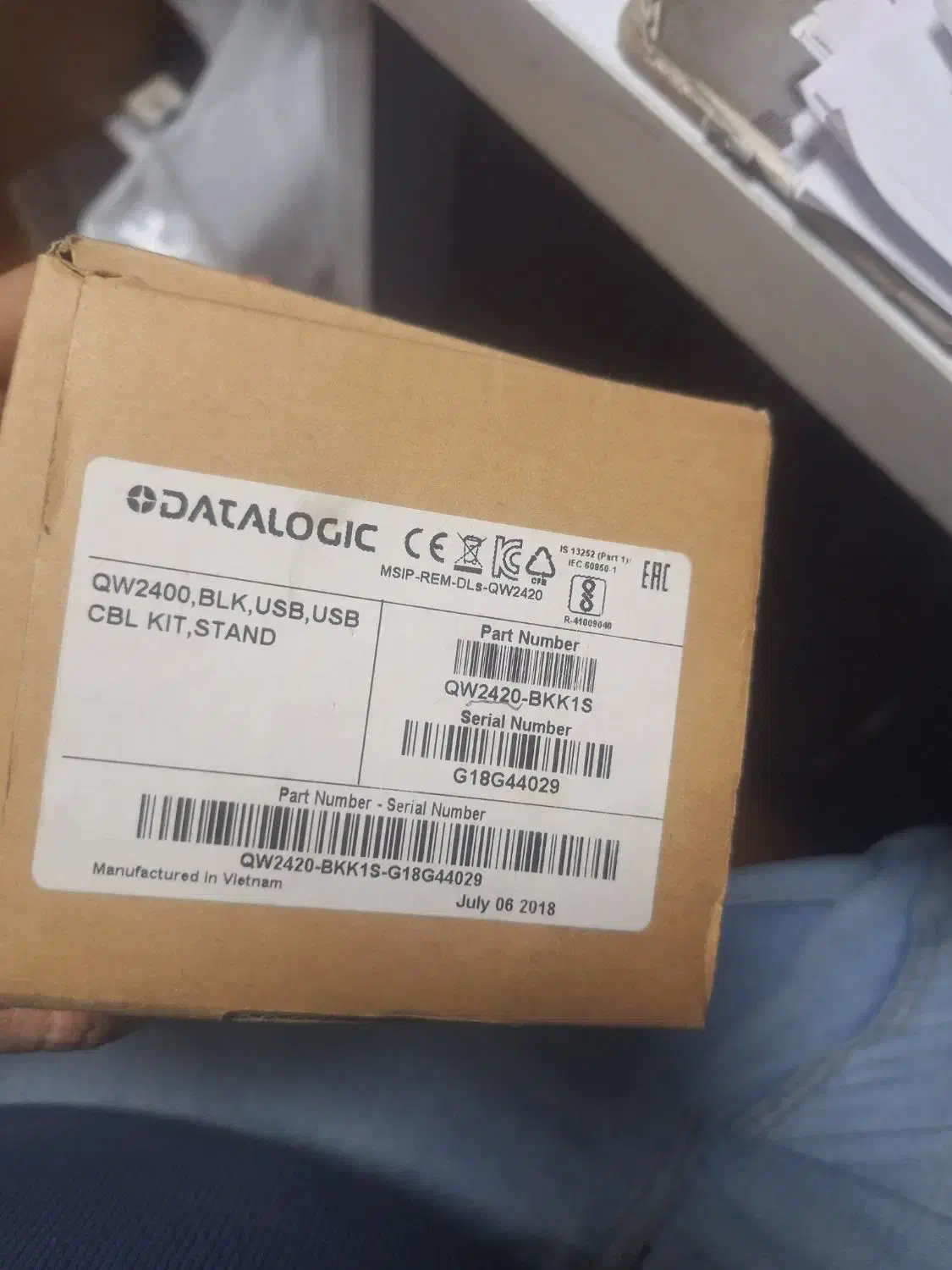 بارکد خوان دیتالاجیک مدل qw2420|پرینتر، اسکنر، کپی، فکس|تهران, سهروردی|دیوار