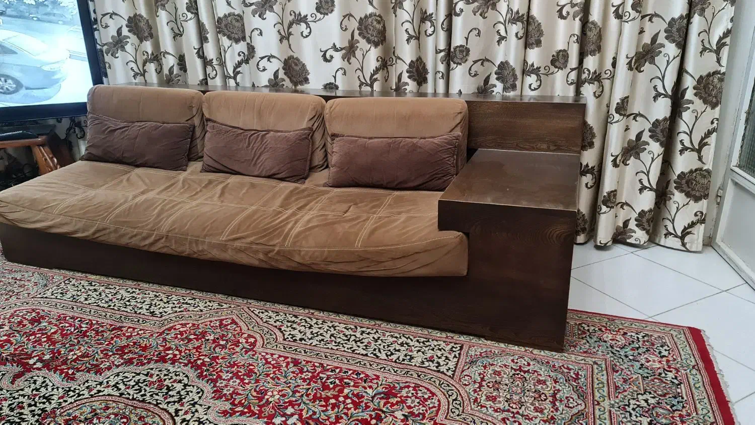 مبل راحتی ال تمام mdf و چوب|مبلمان خانگی و میز عسلی|تهران, دردشت|دیوار