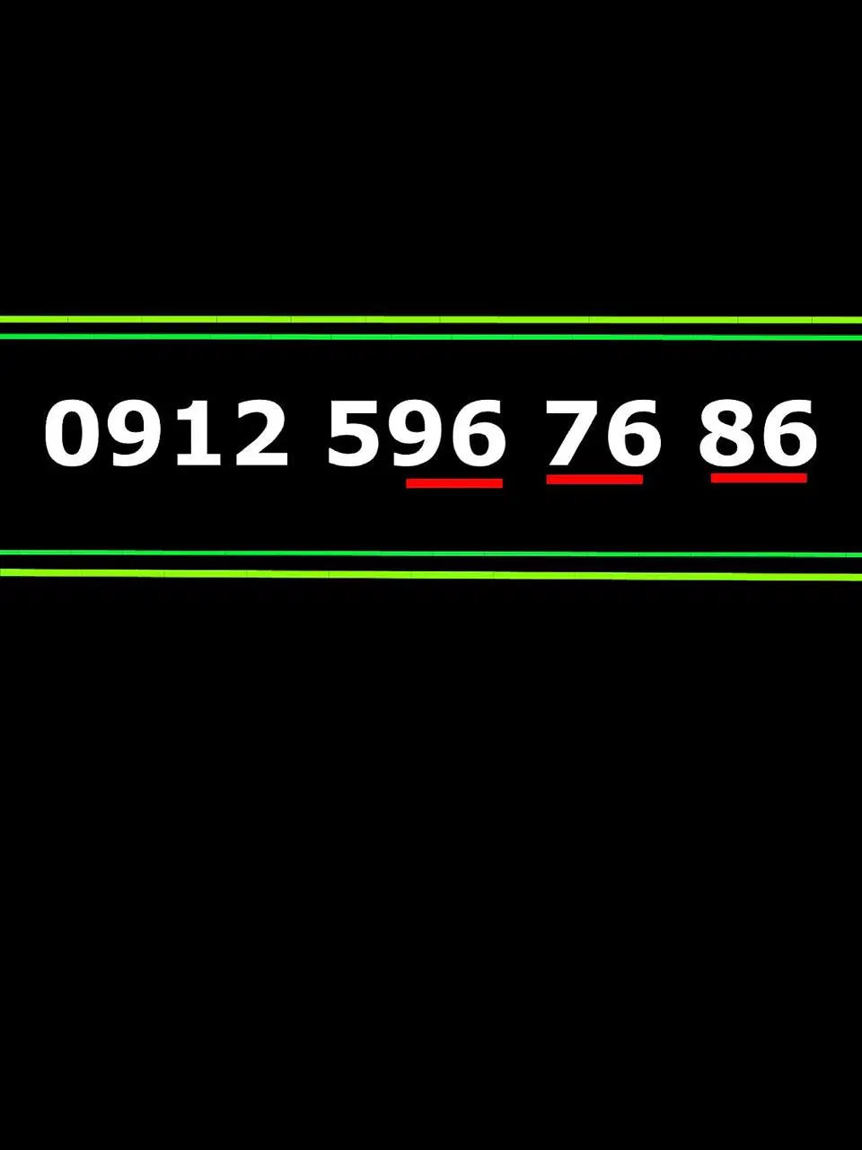 0912.596.76.86|سیم‌کارت|تهران, پرستار|دیوار