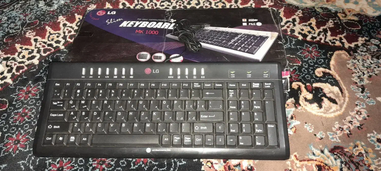 کیبورد درحدنو|قطعات و لوازم جانبی رایانه|اصفهان, عاشق‌آباد|دیوار