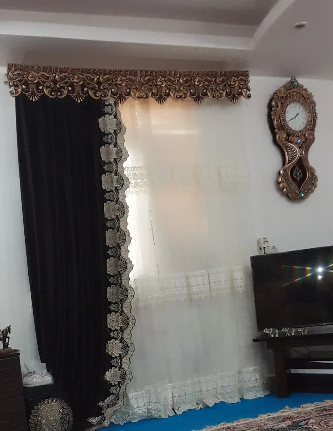 پرده|پرده، رانر، رومیزی|اهواز, حصیرآباد|دیوار