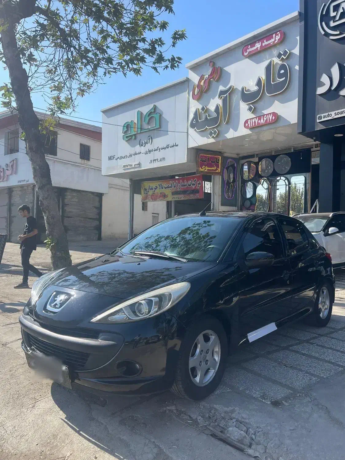 پژو ۲۰۷ دنده ای مدل۱۳۹۶|خودرو سواری و وانت|ساری, |دیوار