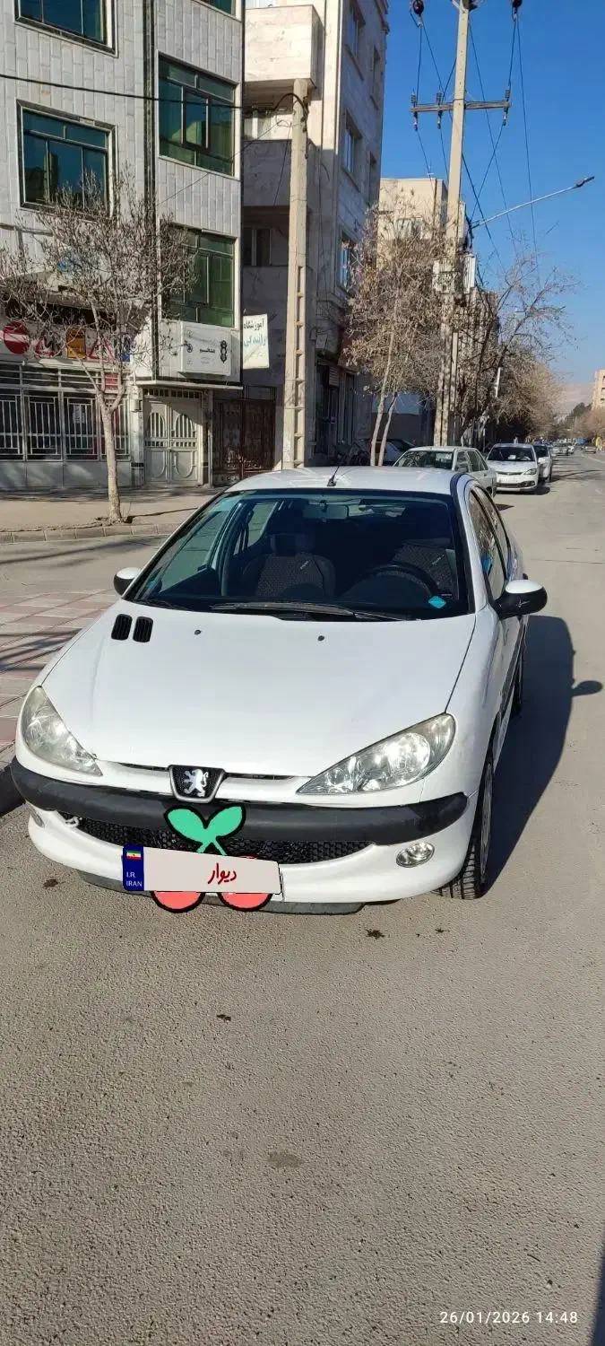 پژو 206 اس دی ،وی8 سفید کم کار|خودرو سواری و وانت|بجنورد, |دیوار