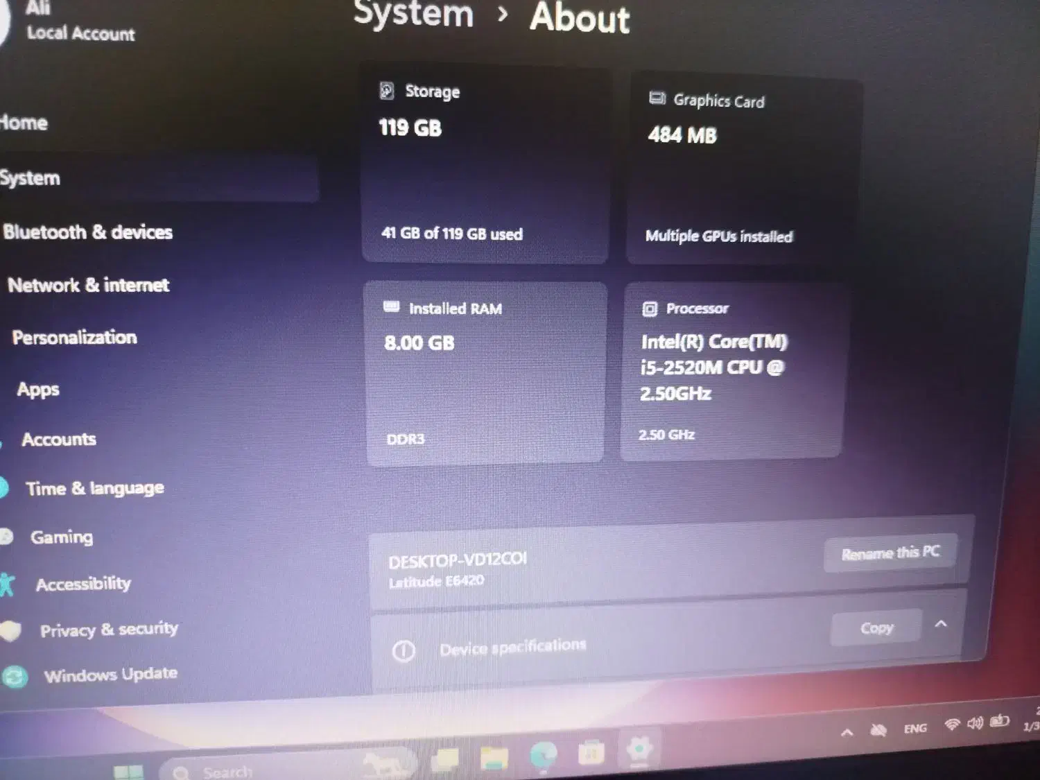 لپ تاپ Dell|رایانه همراه|کرمان, |دیوار