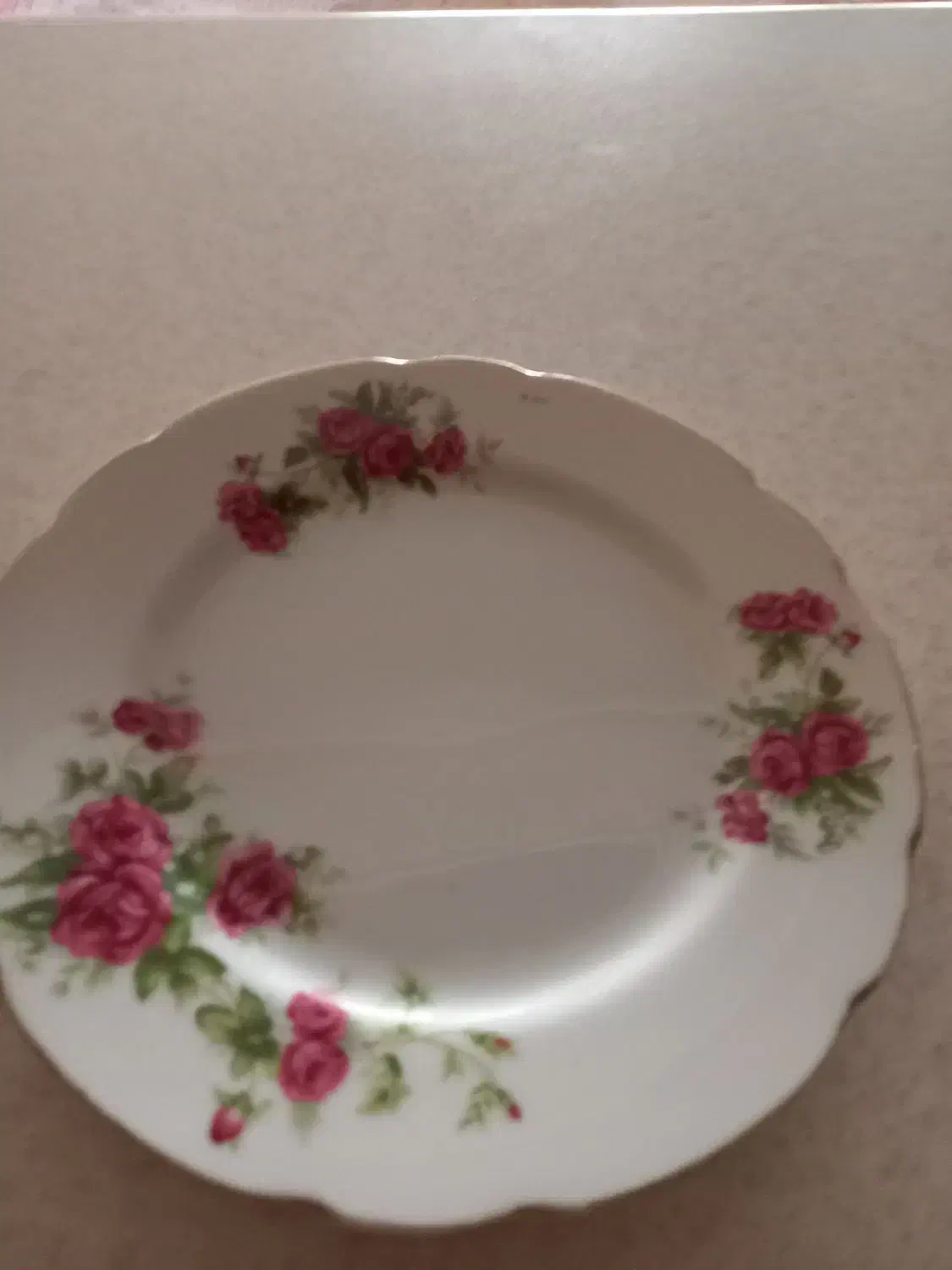 بشقاب پلوخوری وخورش خوری گلسرخی|ظروف سرو و پذیرایی|محمدشهر, همایون ویلا|دیوار