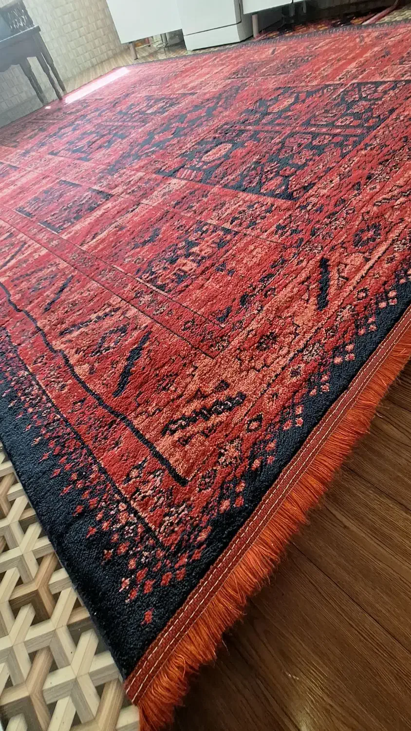 گلیم فرش ۹ متری لاکی|گلیم، جاجیم، گبه|دورود, |دیوار