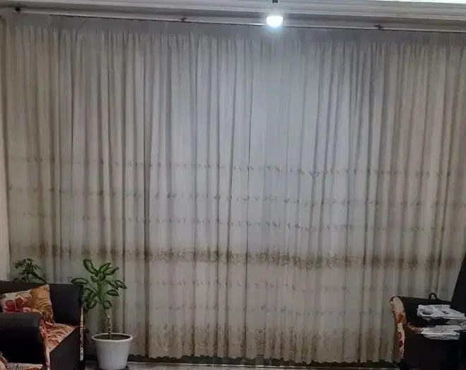 پرده حال ۱۱ متر و دوتا پرده اتاق همراه آستر|پرده، رانر، رومیزی|ایلام, |دیوار