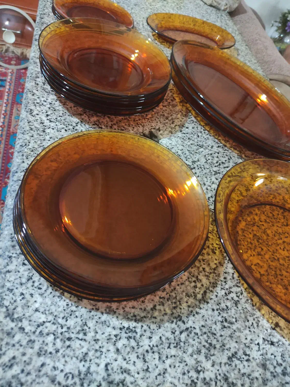 سرویس دورالکس عسلی فرانسه|ظروف سرو و پذیرایی|تهران, حکیمیه|دیوار