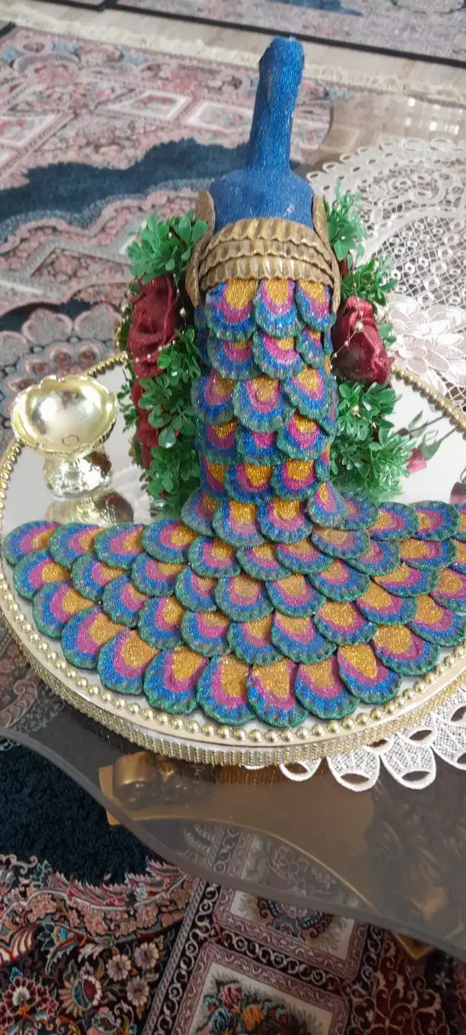 ظرف مخصوص جشن حنابندان|صنایع دستی و سایر لوازم تزئینی|ماکو, |دیوار