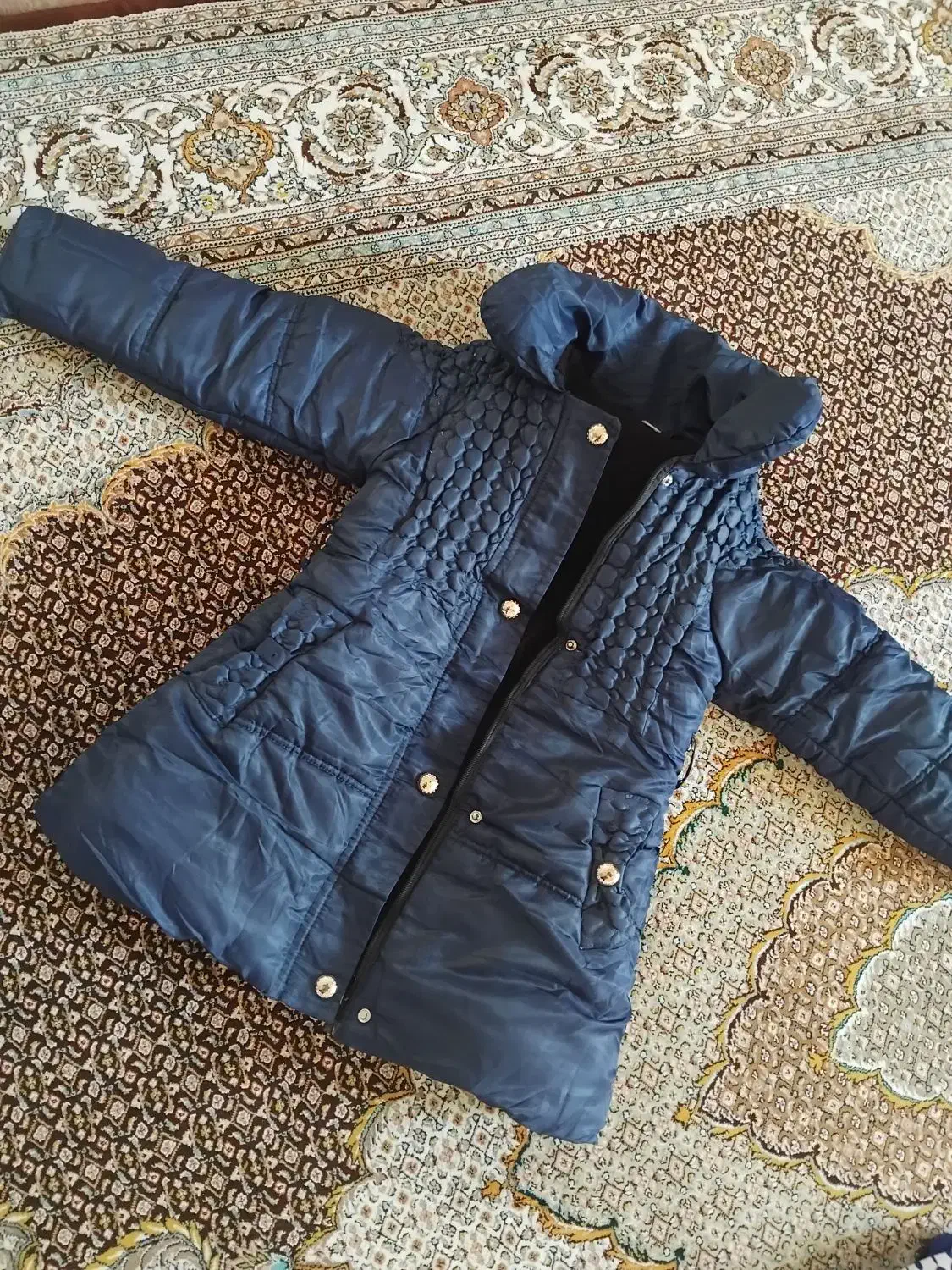 کاپشن دخترانه درحد نو|کفش و لباس بچه|قم, انسجام|دیوار