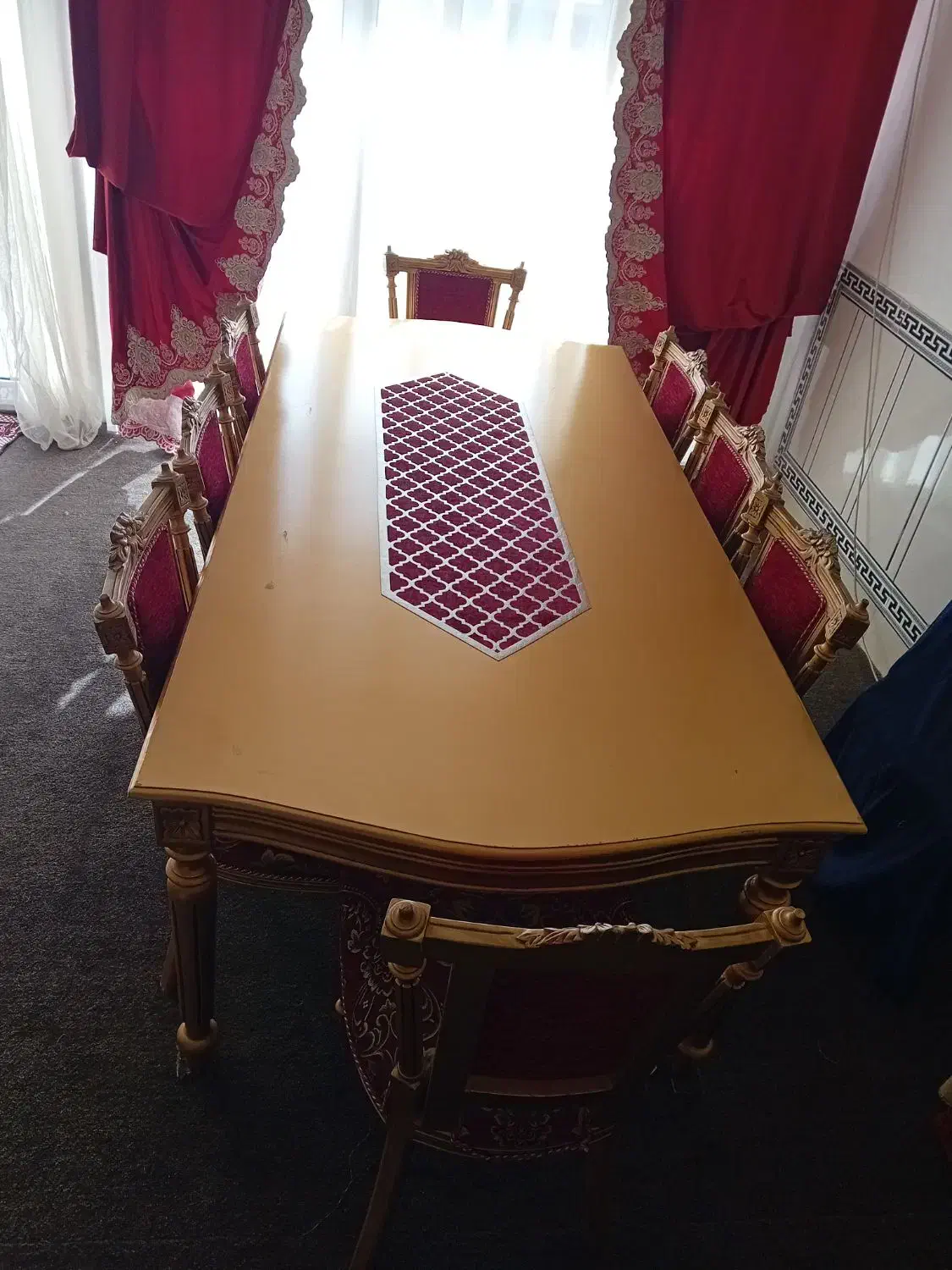 مبل استیل سلطنتی|مبلمان خانگی و میز عسلی|خمینی‌شهر, |دیوار