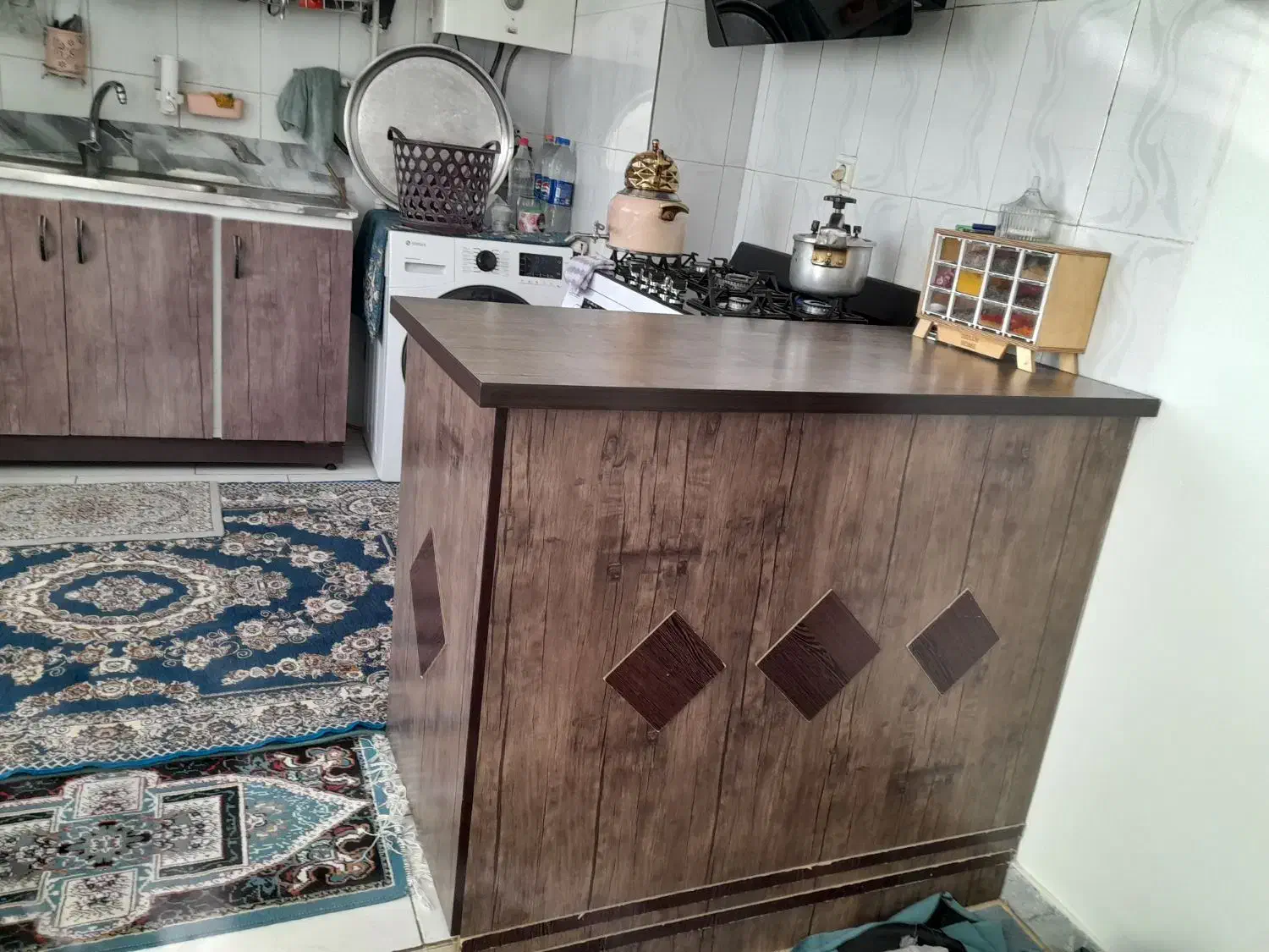 سلام یا سرویس کابینت ورق خوب سنگین خیلی تمیز|مصالح و تجهیزات ساختمان|اسدآباد, |دیوار