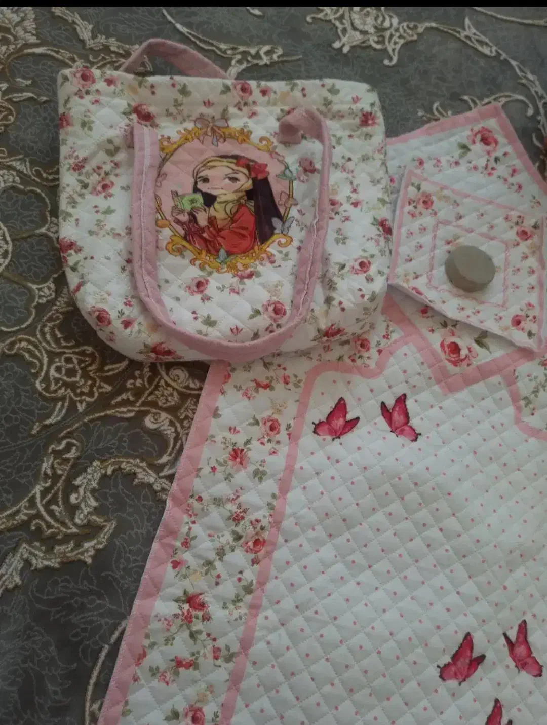 چادر نماز با سجاده و کیف|لباس|کرمانشاه, |دیوار