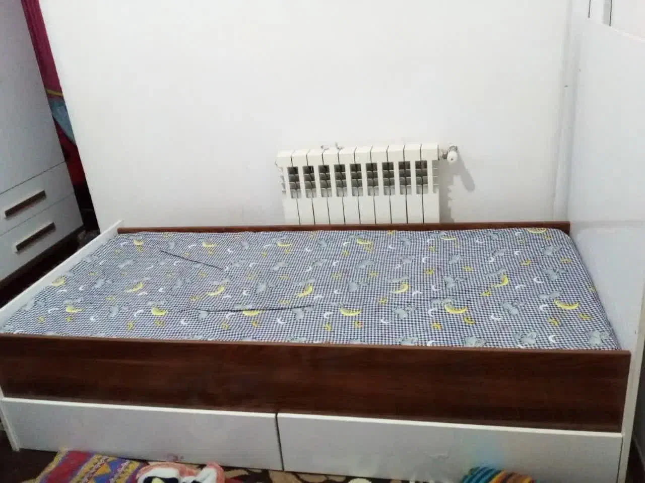 تخت یک نفره چوبی|تخت و سرویس خواب|پردیس, فاز ۳|دیوار