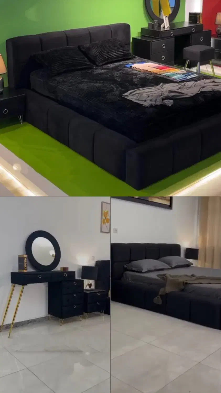 سرویس خواب مخمل|تخت و سرویس خواب|شیراز, معالیآباد|دیوار