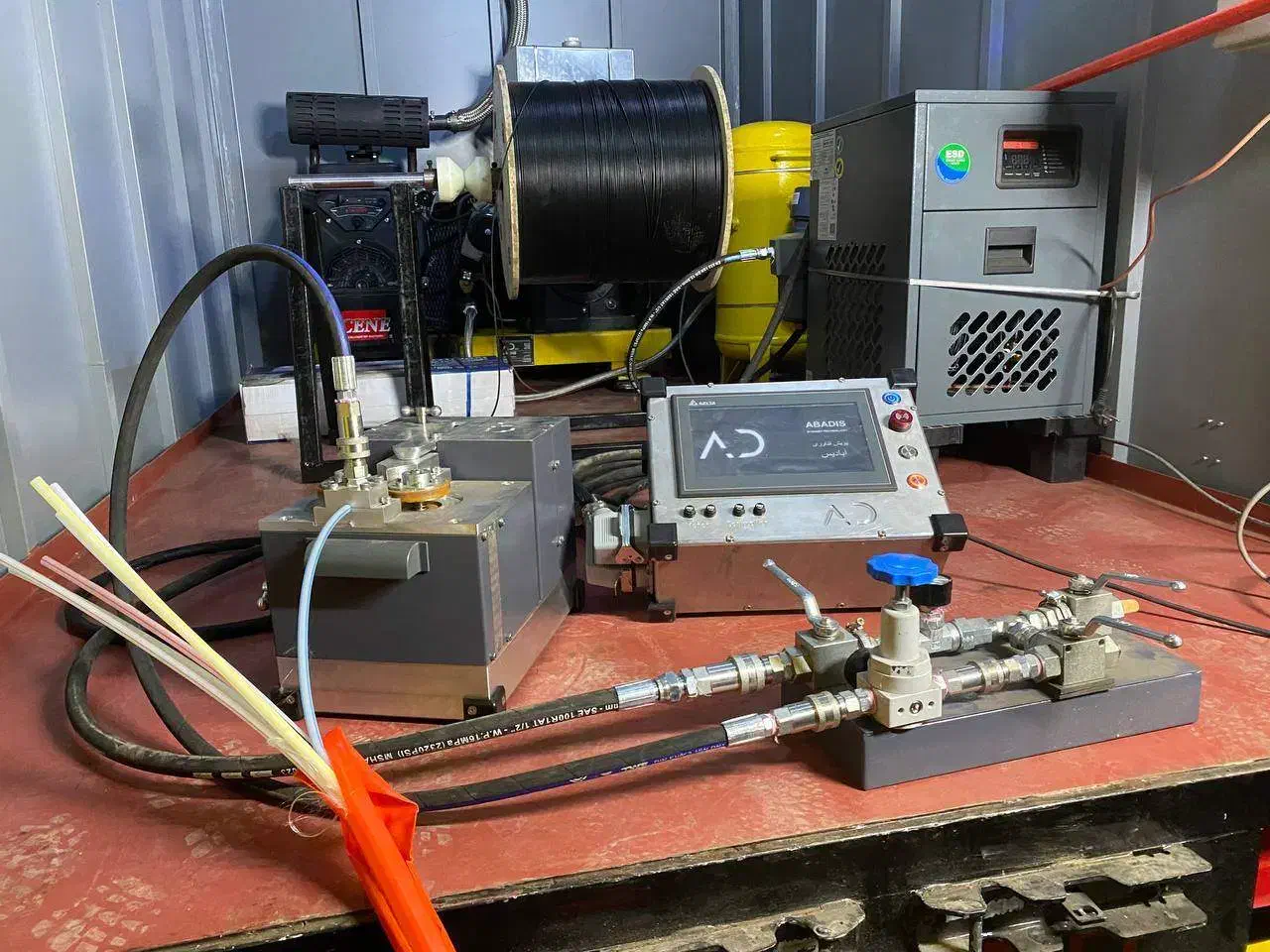 دستگاه شوتینگ فیبر نوری (دستگاه شوت)|ماشینآلات صنعتی|صفادشت, |دیوار