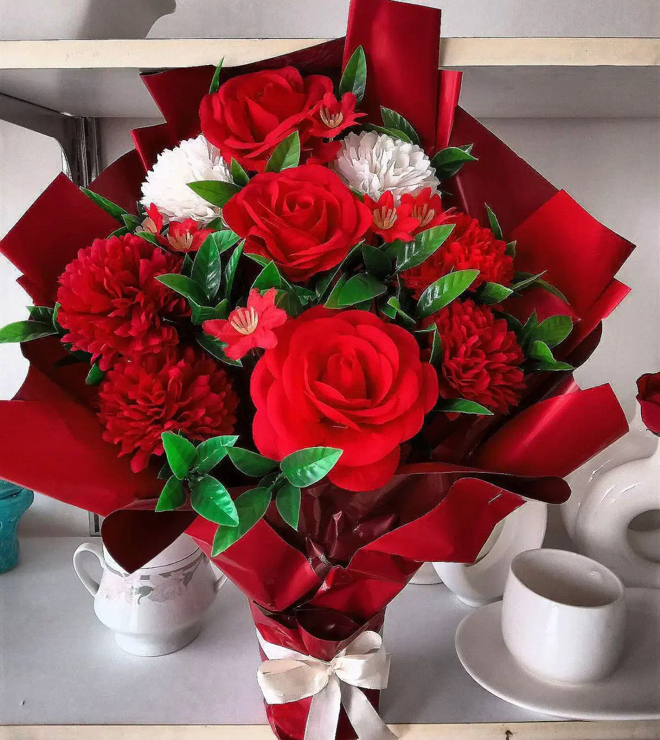 دسته گل مصنوعی|گل مصنوعی|همدان, |دیوار