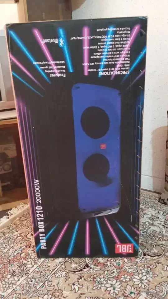 فروش فوری اسپیکر porty box1210 نو نو|سیستم صوتی خانگی|شیراز, عفیفآباد|دیوار