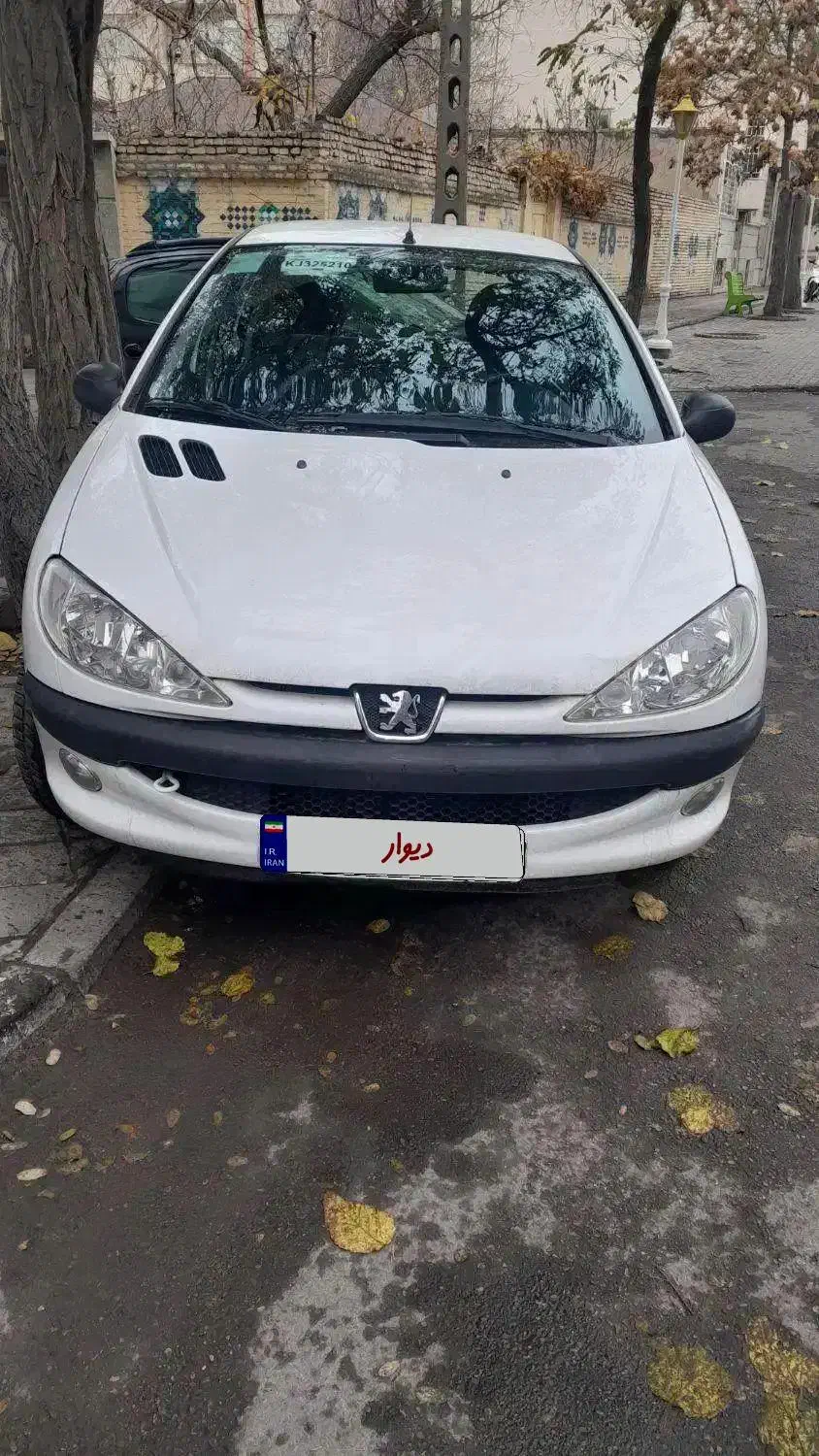 پژو۲۰۶ کم کار نقدی یا تعویض|خودرو سواری و وانت|مشهد, عبادی|دیوار