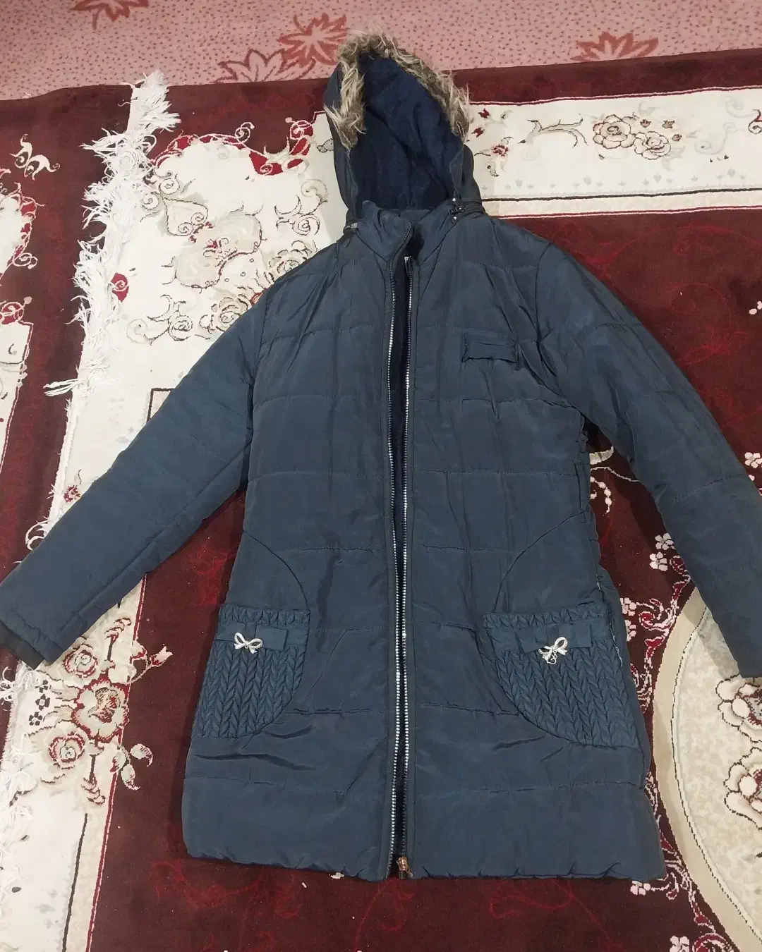 دو عدد کاپشن دخترانه|کفش و لباس بچه|مشکین‌دشت, |دیوار