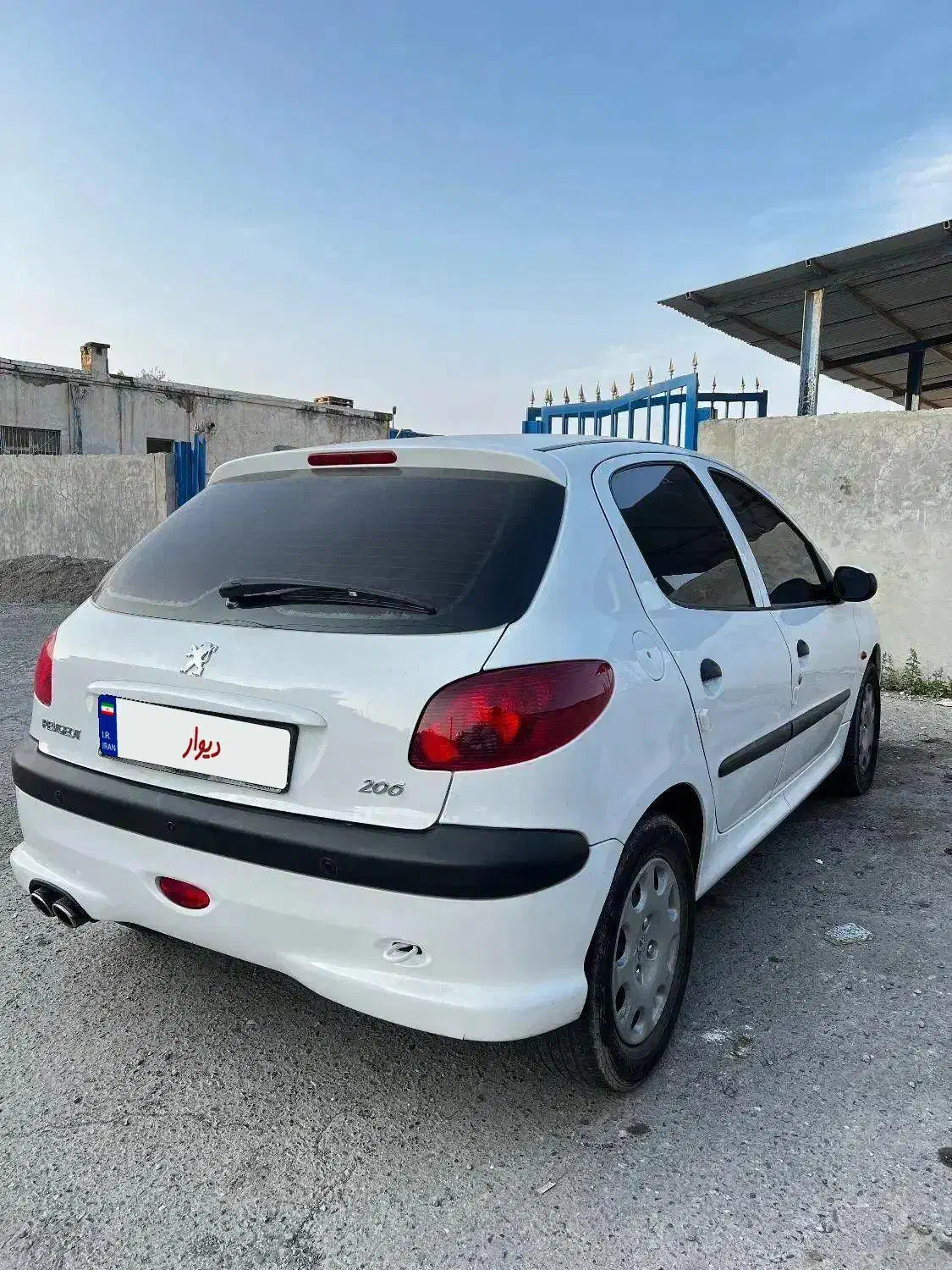 ۲۰۶ تیپ ۲ ،مدل ۹۸ ،کارکرد ۹۵ واقعی|خودرو سواری و وانت|آق قلا, |دیوار