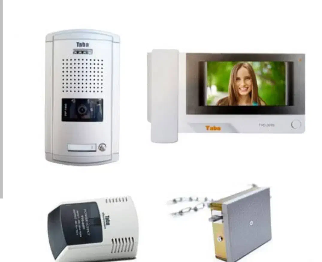 آیفون تصویری تابا 3070+ نصب رایگان|صوتی و تصویری|میبد, |دیوار