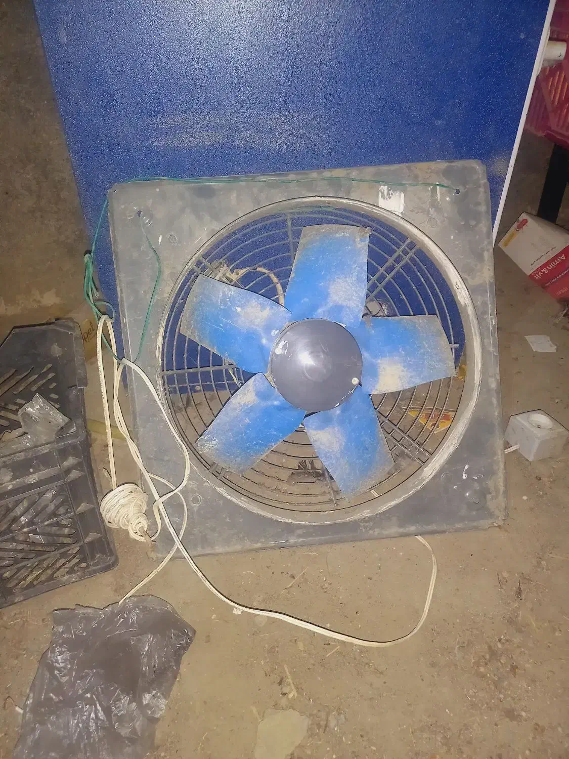 هواکش ۵۰×۵۰|پنکه و تصفیه‌کنندهٔ هوا|خمین, |دیوار