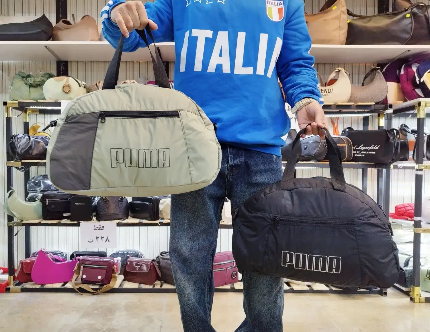 کیف باشگاه ساک باشگاه کیف ورزشی کیف کلاس|کیف، کفش، کمربند|قم, هفت تیر|دیوار