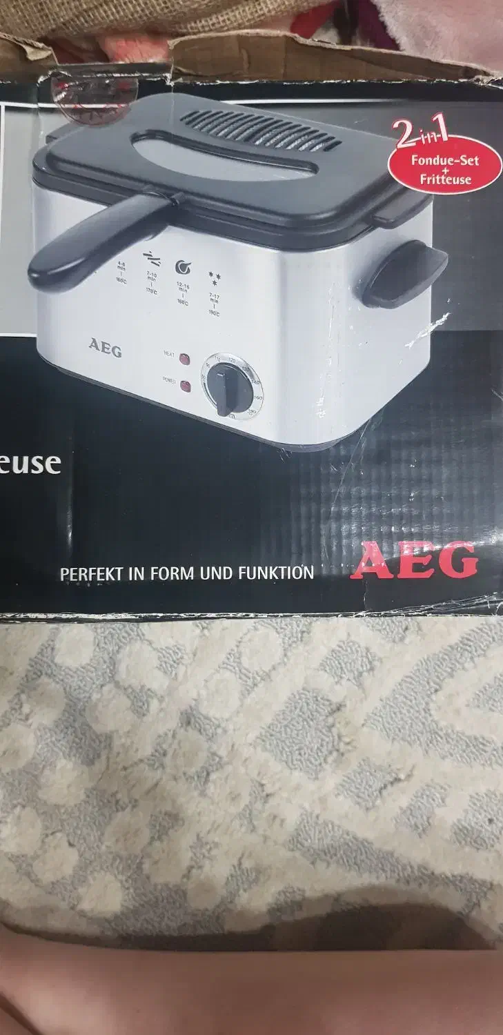 سرخ کن AEG کاملا نو|اجاق گاز و لوازم برقی پختوپز|پردیس, فاز ۸|دیوار