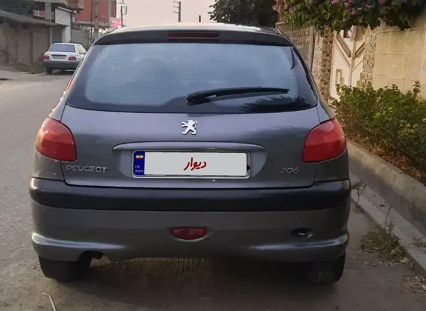 ۲۰۶ تیپ ۲ مدل  ۸۵ یک گلگیر جلو رنگ|خودرو سواری و وانت|قائم‌شهر, |دیوار