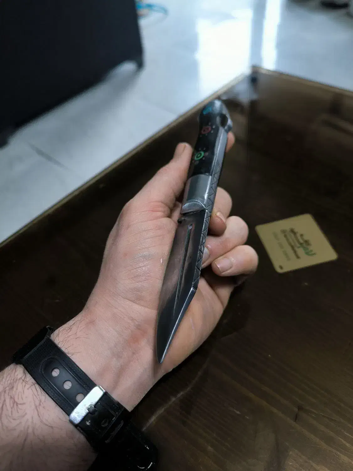 چاقو بابا|کلکسیون اشیاء عتیقه|نقده, |دیوار