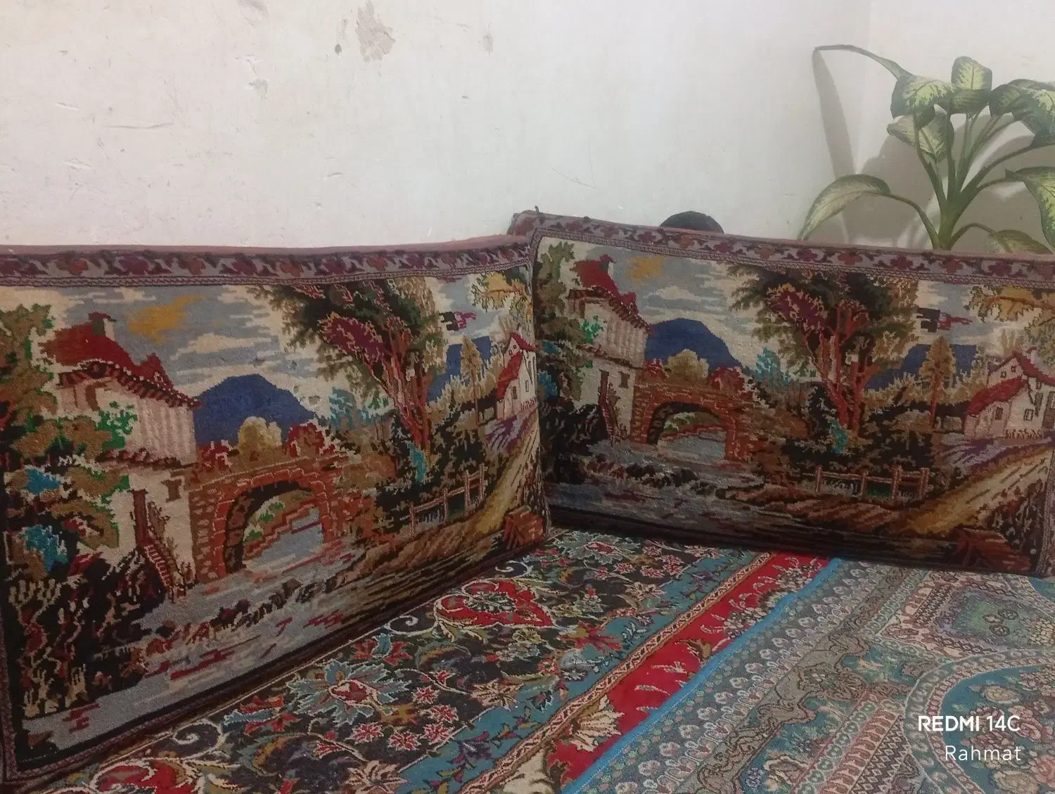 پشنی دست باف|پشتی|تربت جام, اسماعیل آباد|دیوار