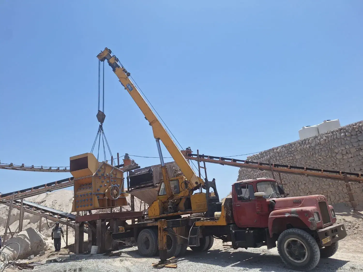 نیازمند راننده جرثقیل وریگر|استخدام حمل و نقل|کرخه, |دیوار