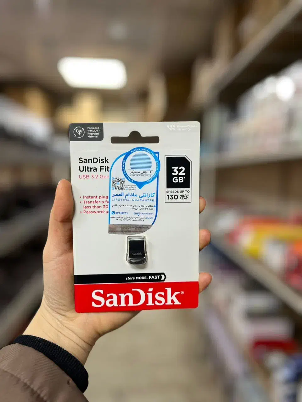 رم و فلش SanDisk اورجینال|قطعات و لوازم جانبی رایانه|اسلام‌شهر, شهرک مفیدی|دیوار