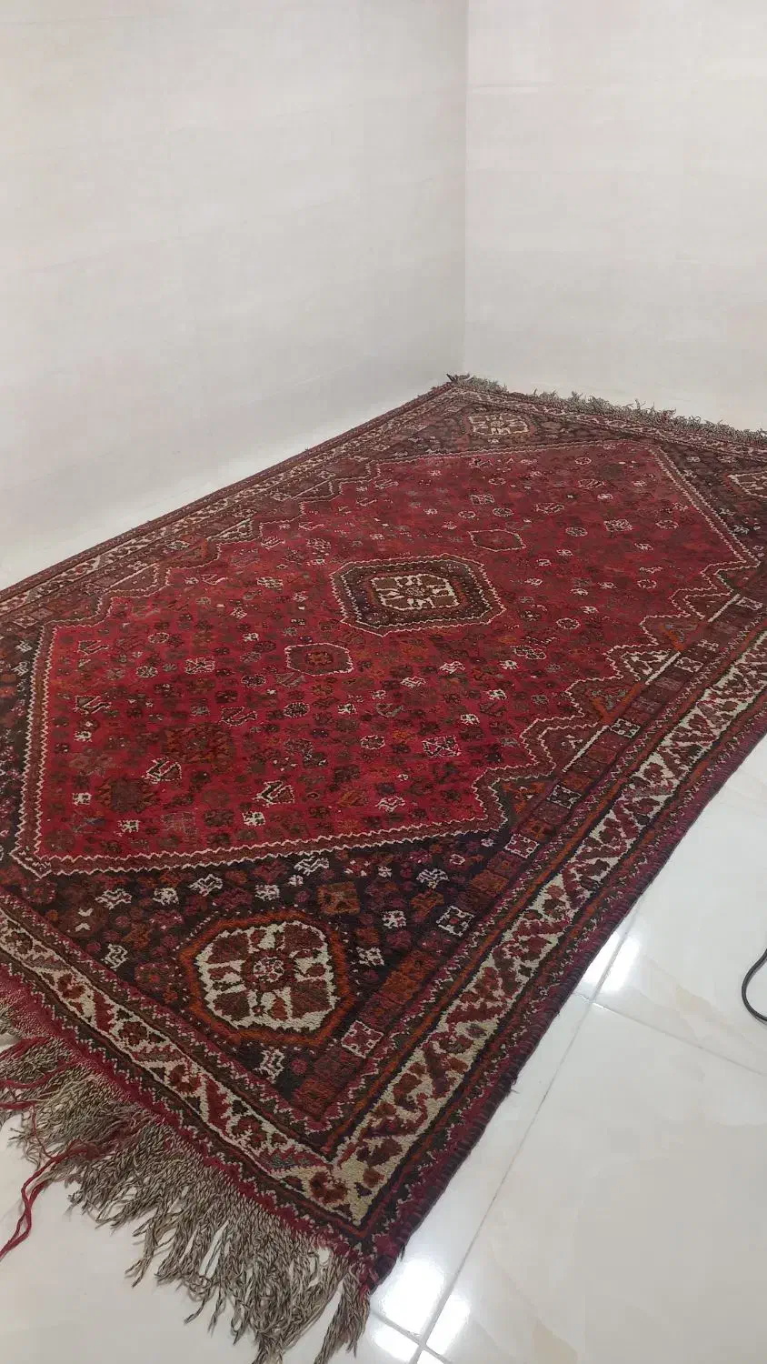 قالی دست باف ترک|فرش|شیراز, کفترک|دیوار