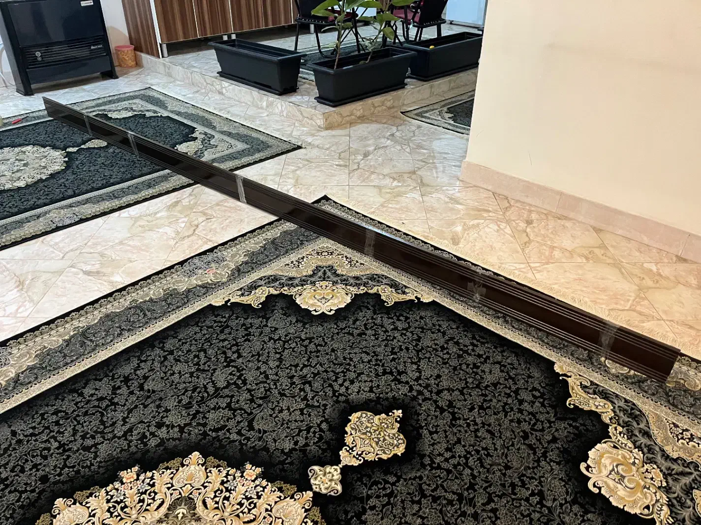 قاب پرده و چوب پرده|پرده، رانر، رومیزی|هشتگرد, شهرک راه آهن|دیوار