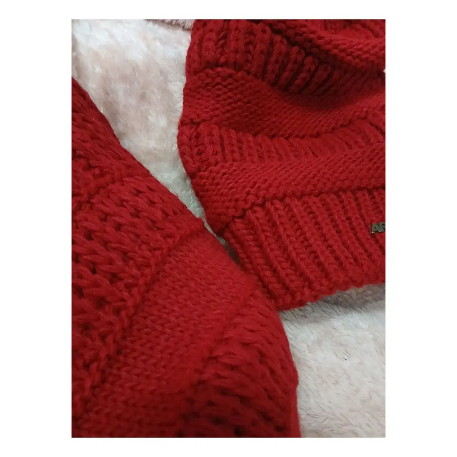 کلاه وشال گردن قرمز یلدایی دخترانه|لباس|سبزوار, جوادیه غربی|دیوار