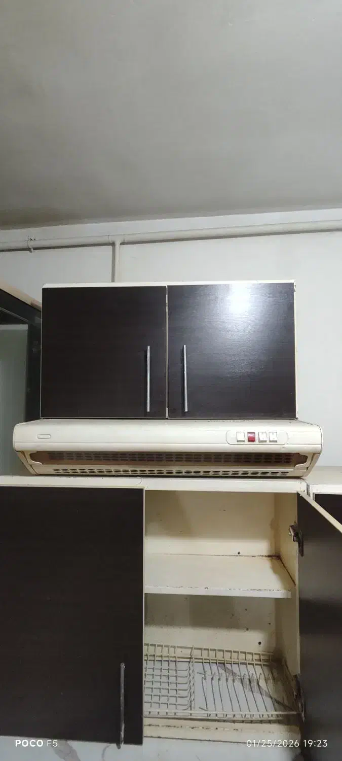 کابینت MDF بدنه فلز ارزان|آبچکان و نظمدهنده ظروف|رشت, منظریه|دیوار