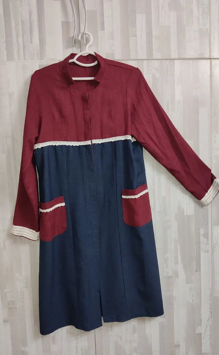 مانتو دو رنگ|لباس|کازرون, |دیوار