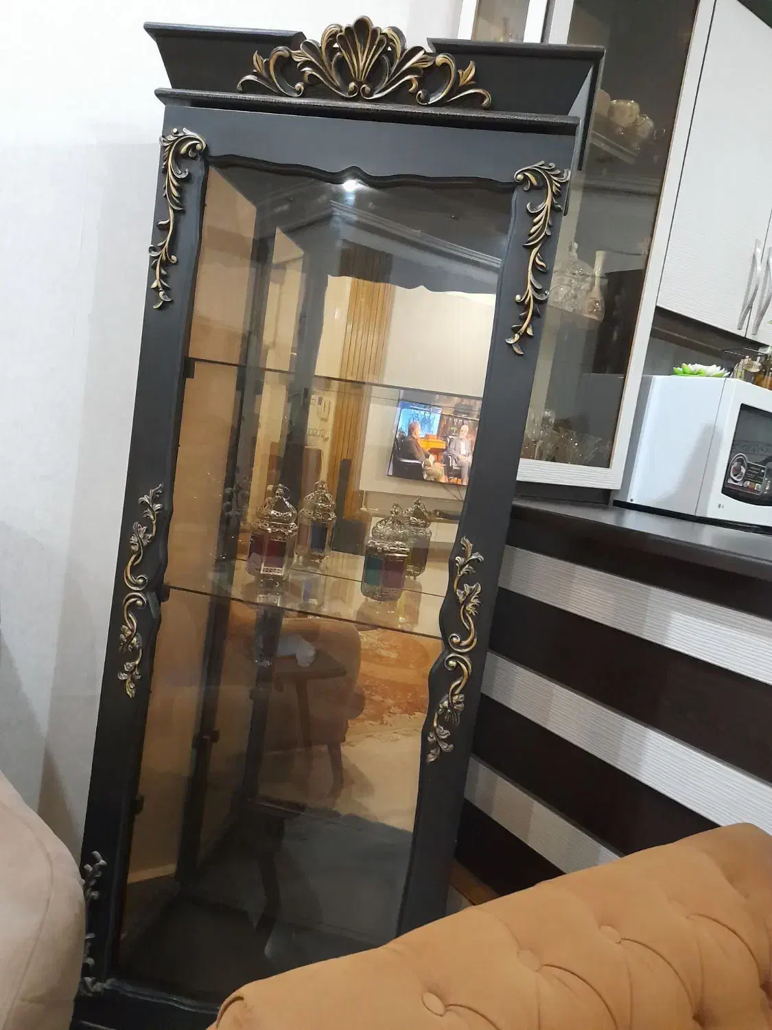 بوفه چوب راش|بوفه، ویترین، کنسول|آبادان, |دیوار