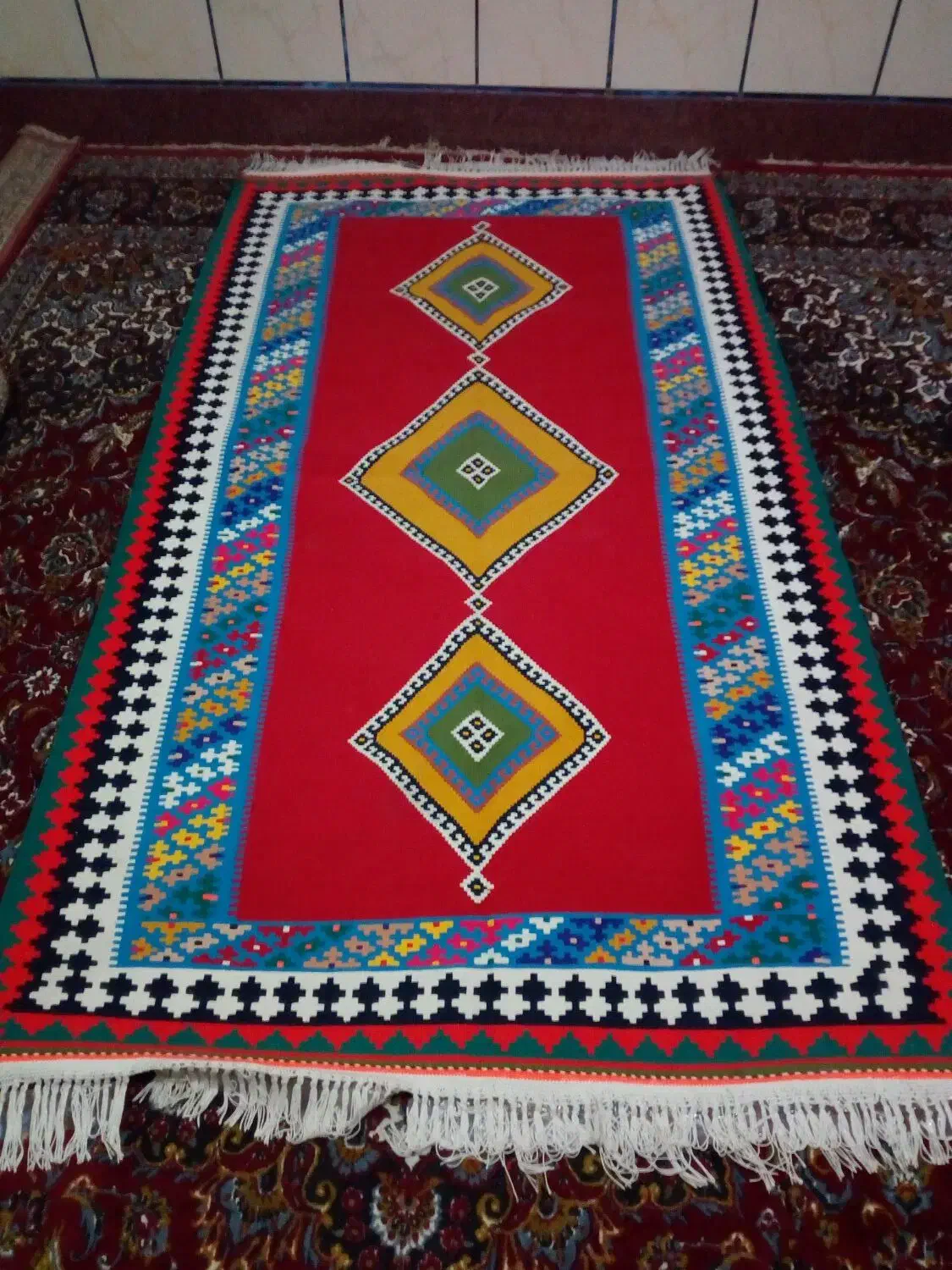 گلیم|گلیم، جاجیم، گبه|یاسوج, |دیوار