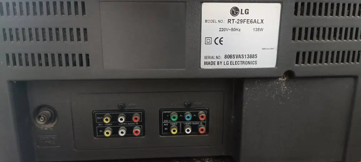 تلویزیون رنگی ال جی 29 اینچ|تلویزیون و پروژکتور|رشت, حومه رشت|دیوار